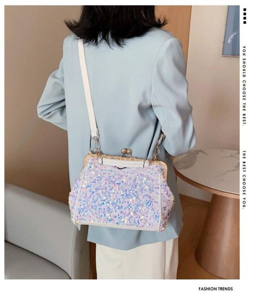 2020 new ladies armpit bag color sequin shoulder bag fashion elegant chain clutch women
2020 new ladies armpit bag color sequin shoulder bag fashion elegant chain clutch women