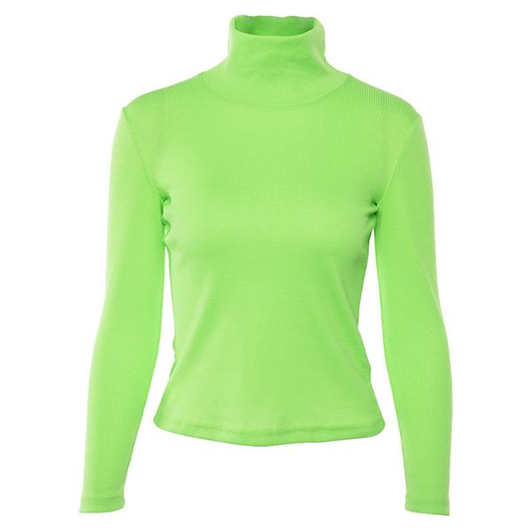 turtleneck sweater neon clothes long sleeve knitted shirts neon green women vetement femme 2019 automne maglione donna, White;black
turtleneck sweater neon clothes long sleeve knitted shirts neon green women vetement femme 2019 automne maglione donna, White;black