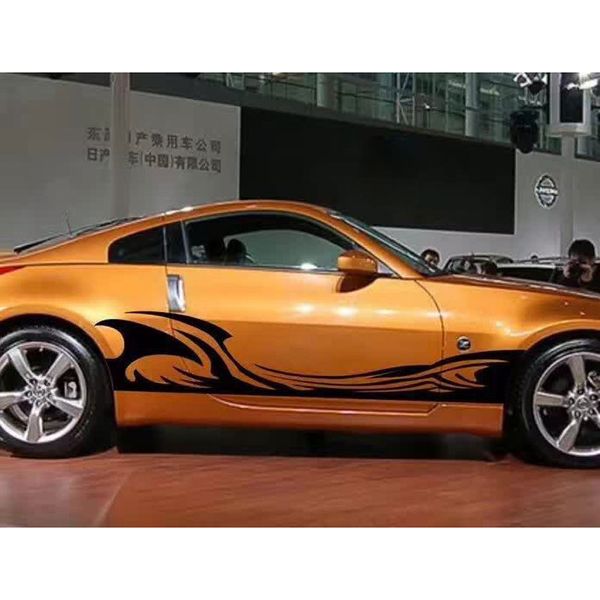 2pcs/set new flame car stickers personalized decoration waist decals
2pcs/set new flame car stickers personalized decoration waist decals
