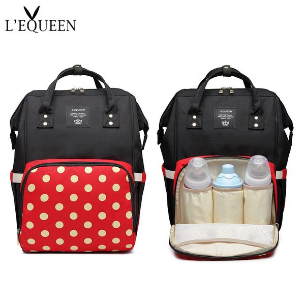 lequeen diaper bag multi-function large-capacity mommy bag fashion mother's mummy backpack travel stroller diaper backpack
lequeen diaper bag multi-function large-capacity mommy bag fashion mother's mummy backpack travel stroller diaper backpack