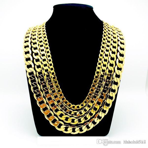 2019 new 24k yellow gold filled men's necklace bracelet 24"solid curb chains gf jewelry wide 8mm 10mm 12mm, Silver
2019 new 24k yellow gold filled men's necklace bracelet 24"solid curb chains gf jewelry wide 8mm 10mm 12mm, Silver