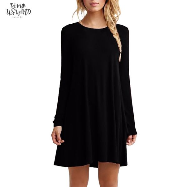 women long sleeve casual loose black dress autumn long sleeve winter pleated mini party dresses drop shipping, Black;gray
women long sleeve casual loose black dress autumn long sleeve winter pleated mini party dresses drop shipping, Black;gray