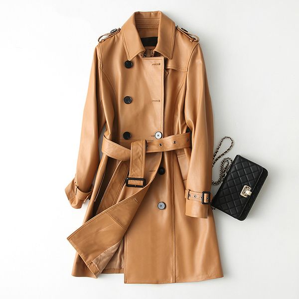 real genuine leather jacket women 2018 winter coat women sheep skin jacket korean slim fit long coat jaqueta feminina zt379, Black
real genuine leather jacket women 2018 winter coat women sheep skin jacket korean slim fit long coat jaqueta feminina zt379, Black