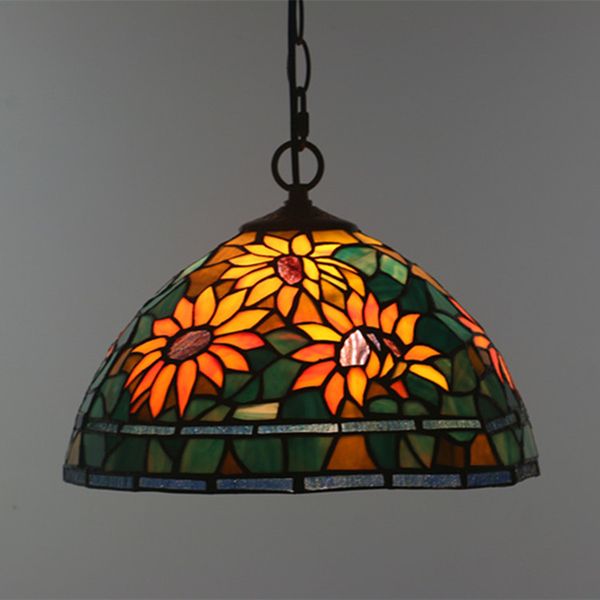 12 inch european tiffany style glass sunflower lamp for living room bar suspended luminaire balcony hallway cord chain pendant lights
12 inch european tiffany style glass sunflower lamp for living room bar suspended luminaire balcony hallway cord chain pendant lights