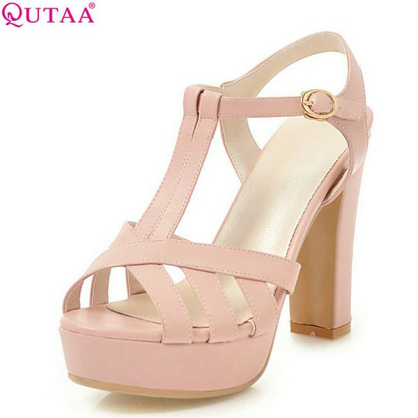 qutaa 2020 women pumps women fashion shoes platform square high heel peep toe elegant women pumps size 34-43, Black
qutaa 2020 women pumps women fashion shoes platform square high heel peep toe elegant women pumps size 34-43, Black