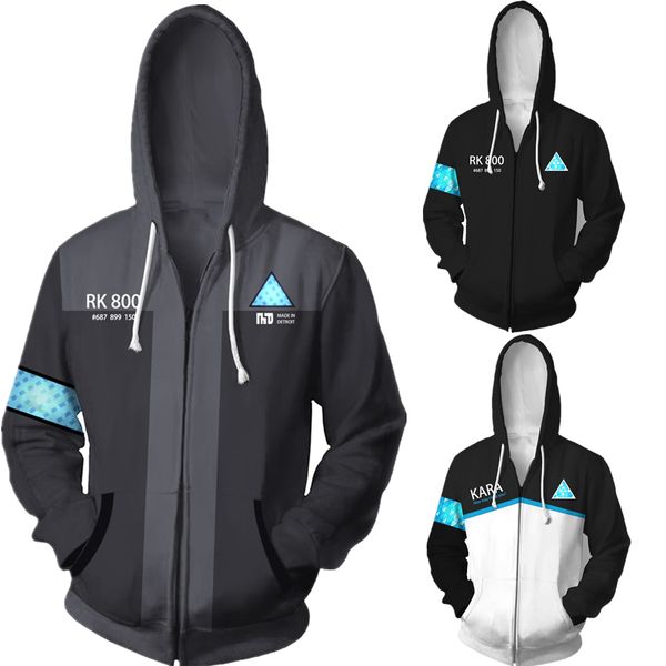 detroit become human connor rk800 3d print hoodies sweatshirts cosplay hooded casual coat jacket, Black
detroit become human connor rk800 3d print hoodies sweatshirts cosplay hooded casual coat jacket, Black