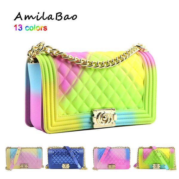 Cro body bag for women 2019 ummer candy beach luxury bag pvc ilicone jelly houlder me enger bag chain girl me939 j190702
Cro body bag for women 2019 ummer candy beach luxury bag pvc ilicone jelly houlder me enger bag chain girl me939 j190702