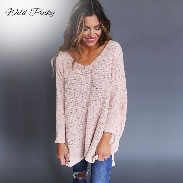wildpinky 2019 new autumn winter knitting casual long sleeve solid colors fashion women sweater loose basic female pullovers, White;black
wildpinky 2019 new autumn winter knitting casual long sleeve solid colors fashion women sweater loose basic female pullovers, White;black