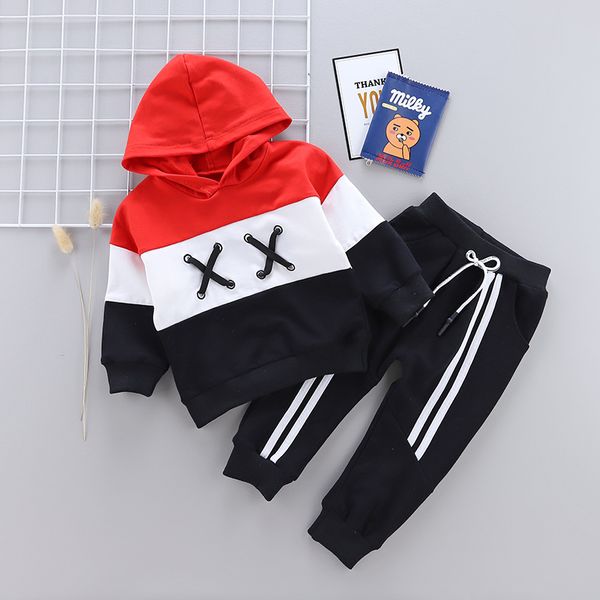 2019 spring children toddler clothing baby boys girls clothes suit infant tracksuit kids sports hooded sweater pants 2pcs/sets t200103, White
2019 spring children toddler clothing baby boys girls clothes suit infant tracksuit kids sports hooded sweater pants 2pcs/sets t200103, White