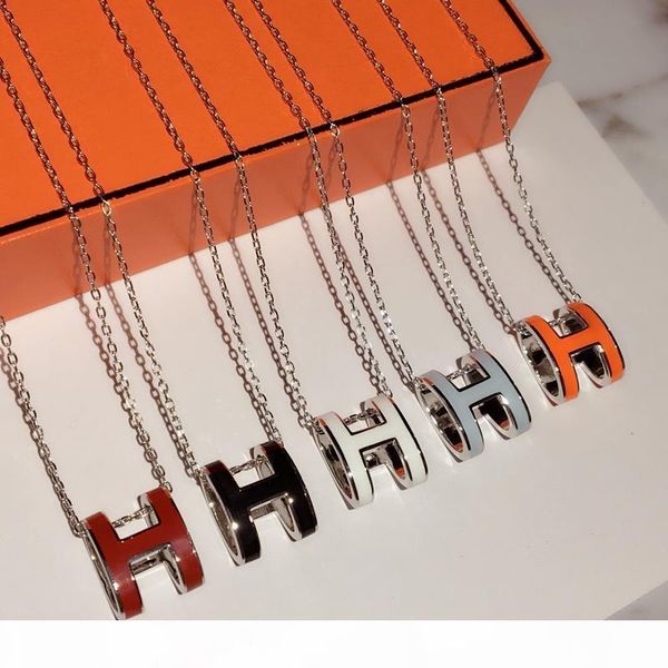 designer jewelry fashion classic letter necklace oval rose gold platinum luxury female pendant necklace gift 5 colors, Silver
designer jewelry fashion classic letter necklace oval rose gold platinum luxury female pendant necklace gift 5 colors, Silver