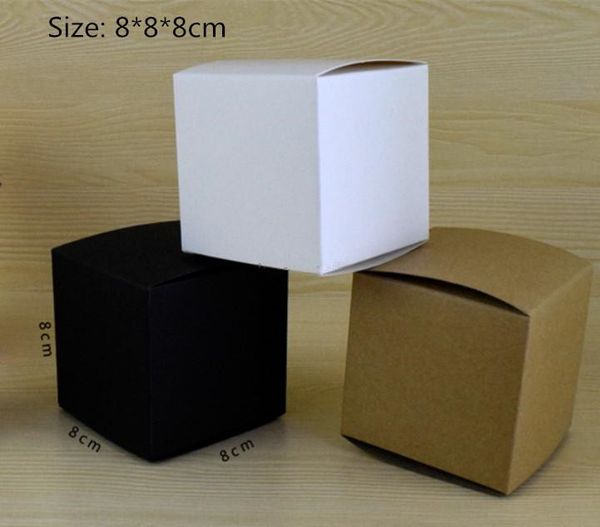 50pcs/lot-8*8*8cm blank white black kraft gift box for cosmetic bottle jar handmade soap candle storage valve tubes
50pcs/lot-8*8*8cm blank white black kraft gift box for cosmetic bottle jar handmade soap candle storage valve tubes