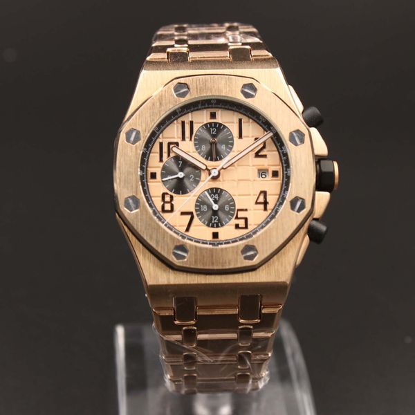 audemar pigue luxury men sport watch royal oak stainless steel offshore mens automatic movement sport wristwatch designer watch, Slivery;brown
audemar pigue luxury men sport watch royal oak stainless steel offshore mens automatic movement sport wristwatch designer watch, Slivery;brown