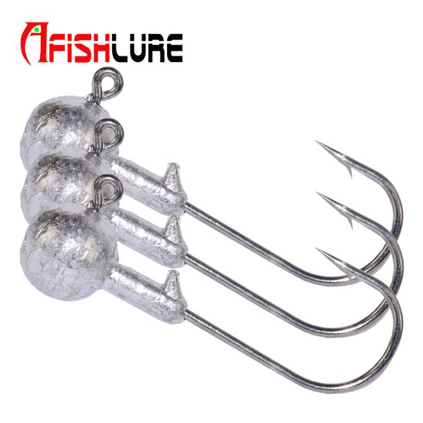 3.5g/5g/7.0g/10g/14g 5pcs/lot primary lead head hook soft bait hooks soft hook worm softbait lead weight fishing tackle
3.5g/5g/7.0g/10g/14g 5pcs/lot primary lead head hook soft bait hooks soft hook worm softbait lead weight fishing tackle