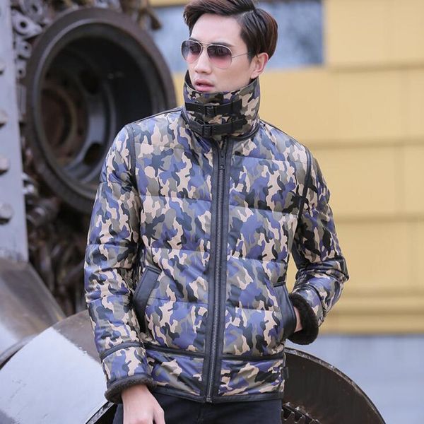 genuine leather jacket coat men casual real sheepskin fur collar camouflage winter warm thick bomber male parka plus size, Black
genuine leather jacket coat men casual real sheepskin fur collar camouflage winter warm thick bomber male parka plus size, Black