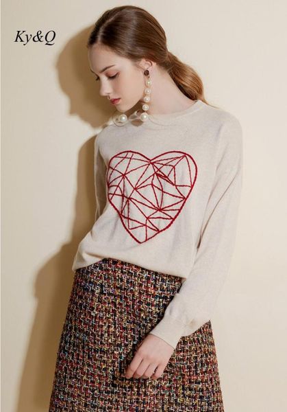 women's sweaters brand designer 2021 winter fashion long sleeve love applique o-neck loose white sweet soft embroidery christmas sweate, White;black
women's sweaters brand designer 2021 winter fashion long sleeve love applique o-neck loose white sweet soft embroidery christmas sweate, White;black