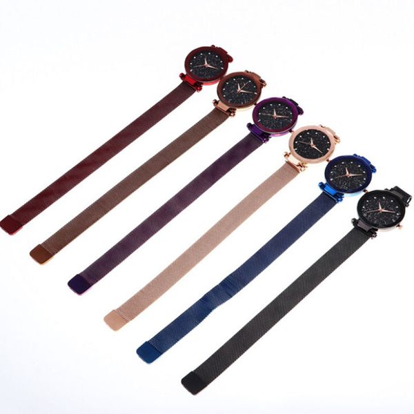 luxury women watches starry sky magnetic female wristwatch rhinestone clock watch rose gold, Slivery;brown
luxury women watches starry sky magnetic female wristwatch rhinestone clock watch rose gold, Slivery;brown