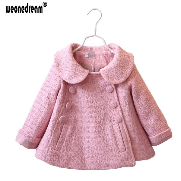 weonedream children's girls clothes 2018 autumn kids korean version of the doll collar double-breasted outwear girls coats, Blue;gray
weonedream children's girls clothes 2018 autumn kids korean version of the doll collar double-breasted outwear girls coats, Blue;gray