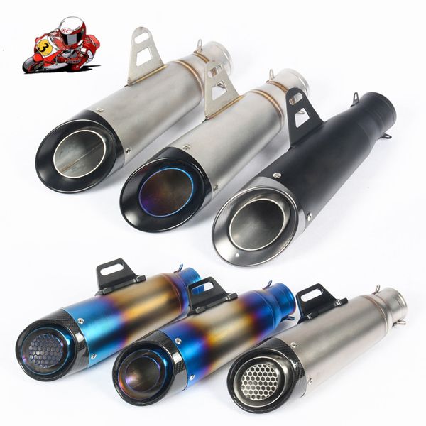 universal motorcycle exhaust 51mm 61mm pipe escape modified moto carbon fiber muffler for benelli trk 502 msx125
universal motorcycle exhaust 51mm 61mm pipe escape modified moto carbon fiber muffler for benelli trk 502 msx125