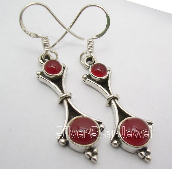 chanti international silver cabochon red carnelian 2 jewel girls' ethnic earrings 4.6cm brand new
chanti international silver cabochon red carnelian 2 jewel girls' ethnic earrings 4.6cm brand new