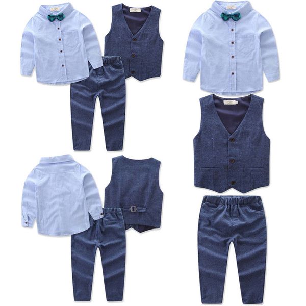 pudcoco boy set 2y-7y 3шт boy kids костюм рубашка + жилет + брюки брюк комплект обмундирования формальное джентльмен одежда, White
pudcoco boy set 2y-7y 3шт boy kids костюм рубашка + жилет + брюки брюк комплект обмундирования формальное джентльмен одежда, White