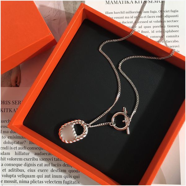 luxury designer jewelry women necklace stainless steel h letter pendant necklace new fashion pendant necklaces with box, Silver
luxury designer jewelry women necklace stainless steel h letter pendant necklace new fashion pendant necklaces with box, Silver