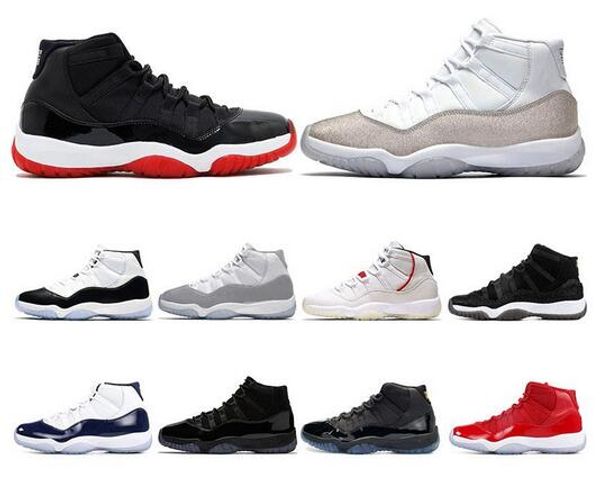 new wmns metallic silver 11 11s high concord 45 space jam mens basketball shoes bred gamma blue barons men sports designer sneakers trainers
new wmns metallic silver 11 11s high concord 45 space jam mens basketball shoes bred gamma blue barons men sports designer sneakers trainers