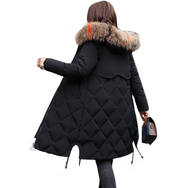 women's down & parkas jackets of large sizes 2021 winter autumn coat long women parka hooded with fur collar thicken warm cotton padded, Black
women's down & parkas jackets of large sizes 2021 winter autumn coat long women parka hooded with fur collar thicken warm cotton padded, Black