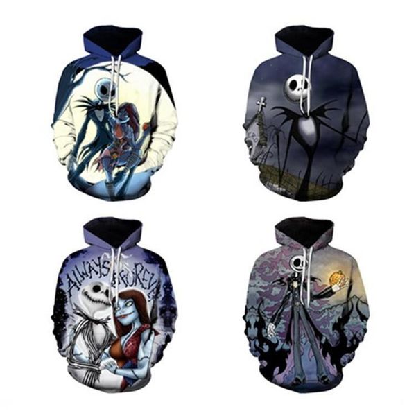 the nightmare before christmas jack skellington cartoon sweatshirts men 3d print hoodies streetwear halloween streetwear coat, Black
the nightmare before christmas jack skellington cartoon sweatshirts men 3d print hoodies streetwear halloween streetwear coat, Black