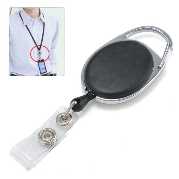retractable id badge holder key chain id card holder with cla with belt key ring card lanyard recoil reel, Silver
retractable id badge holder key chain id card holder with cla with belt key ring card lanyard recoil reel, Silver
