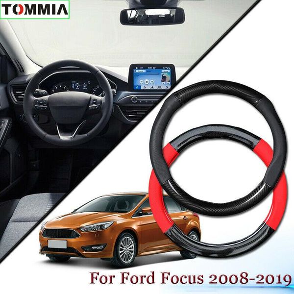 anti-slip carbon fiber leather car steering wheel cover for ford focus 2008-2019
anti-slip carbon fiber leather car steering wheel cover for ford focus 2008-2019