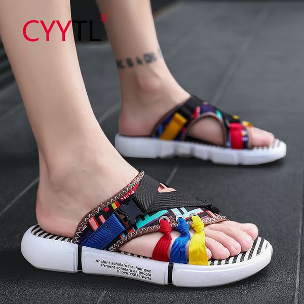 cyytl summer men's outdoor casual sandals stitching soft and comfortable flip-flops breathable casual slippers outdoor indoor, Black
cyytl summer men's outdoor casual sandals stitching soft and comfortable flip-flops breathable casual slippers outdoor indoor, Black