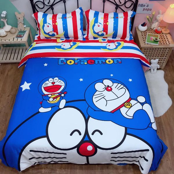 fashion cartoon bedding set doraemon kids boys cotton quilt cover twin king cute blue duvet cover flat sheet bedclothes
fashion cartoon bedding set doraemon kids boys cotton quilt cover twin king cute blue duvet cover flat sheet bedclothes