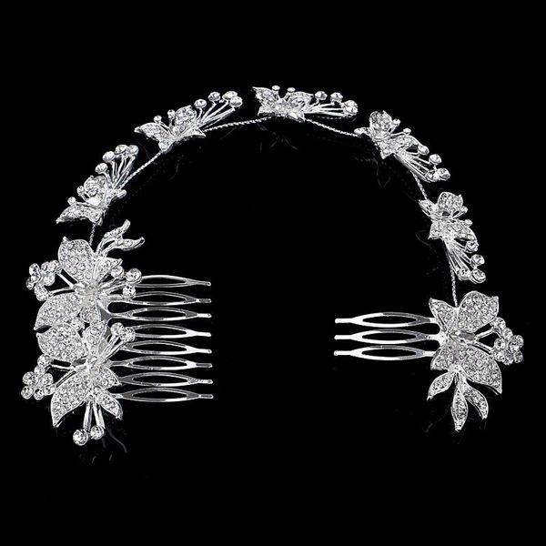 new silver plated butterfly design women hair combs fashion hair accessories headwear hair jewelry handmade my315, Golden;white
new silver plated butterfly design women hair combs fashion hair accessories headwear hair jewelry handmade my315, Golden;white