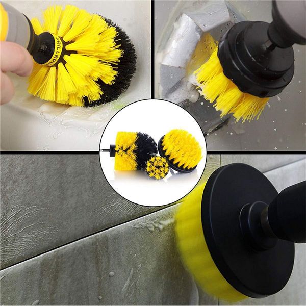 3pcs electric drill brush scrub pads grout power drills scrubber cleaning brush tub cleaner tools kit for electric motors
3pcs electric drill brush scrub pads grout power drills scrubber cleaning brush tub cleaner tools kit for electric motors