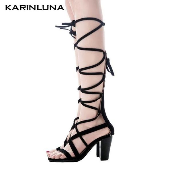 karin new trendy plus size 43 high heels gladiator summer woman shoes sandals, Black
karin new trendy plus size 43 high heels gladiator summer woman shoes sandals, Black