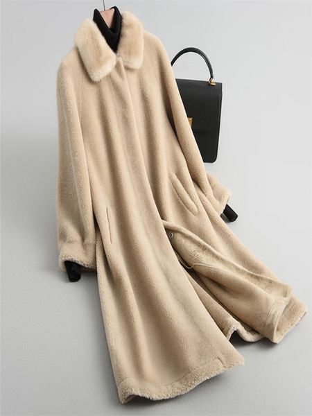 woman granular wool faux fur coat solid color long temperament coat european american style 2019 autumn wither new, Black
woman granular wool faux fur coat solid color long temperament coat european american style 2019 autumn wither new, Black