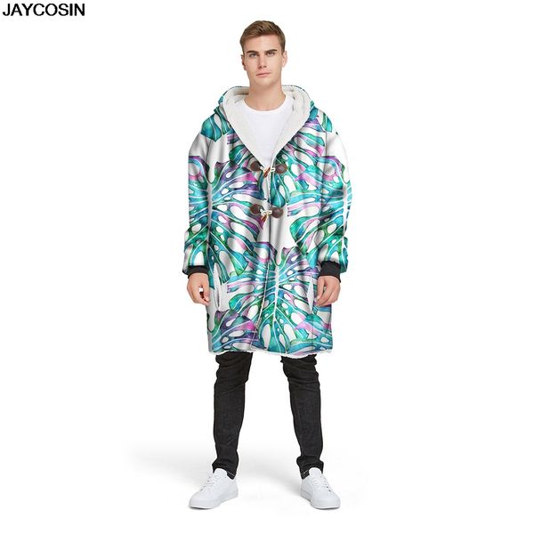 klv jackets men winter long hooded horn buckle plus velvet thick 3d printed coat 2020 new chamarras para hombre rope 70, Black;brown
klv jackets men winter long hooded horn buckle plus velvet thick 3d printed coat 2020 new chamarras para hombre rope 70, Black;brown
