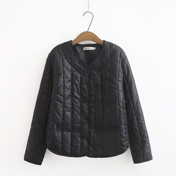 plus size women's jackets thin padded coat autumn winter outerwear short womens jacket jacket women, Black;brown
plus size women's jackets thin padded coat autumn winter outerwear short womens jacket jacket women, Black;brown