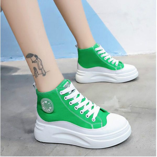 sneakers female 2019 new autumn tide shoes net red wild korean version of the muffin platform women breathable high-canvas shoes, Black
sneakers female 2019 new autumn tide shoes net red wild korean version of the muffin platform women breathable high-canvas shoes, Black