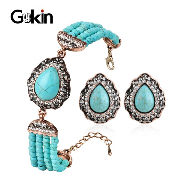 gukin boho jewelry sets handmade stone beads bracelets women's earrings antique gold color vintage jewelry gifts, Silver
gukin boho jewelry sets handmade stone beads bracelets women's earrings antique gold color vintage jewelry gifts, Silver
