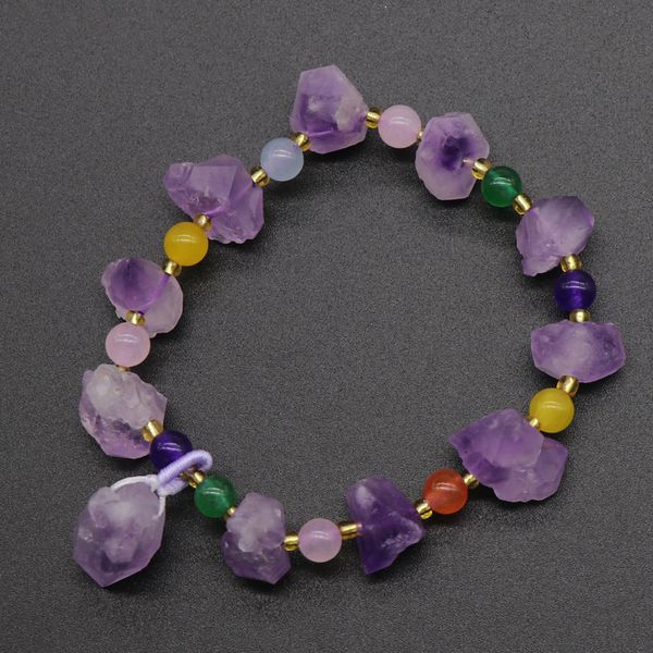 new fashion natural lavender amethyst stone beads bracelets & bangles women charm spacer crystal stone beaded bracelet jewelry, Black
new fashion natural lavender amethyst stone beads bracelets & bangles women charm spacer crystal stone beaded bracelet jewelry, Black
