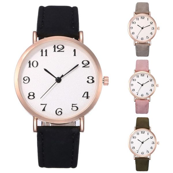 women watches quartz wristwatches round dial arabic numerals faux leather strap analog quartz zegarek damski accesorios mujer, Slivery;brown
women watches quartz wristwatches round dial arabic numerals faux leather strap analog quartz zegarek damski accesorios mujer, Slivery;brown