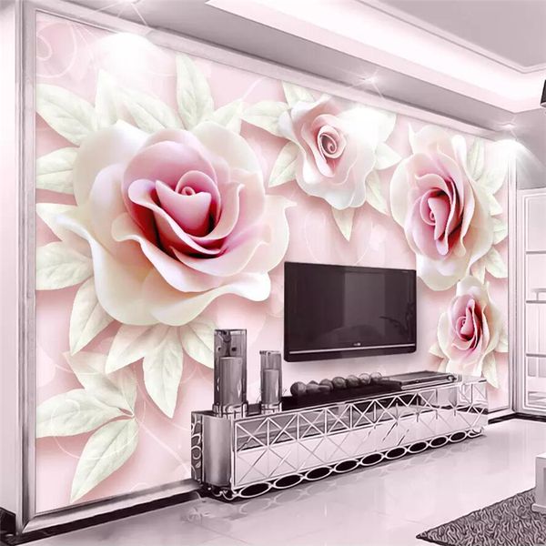 mural custom large wallpaper papel de parede 3d 3d fresh and simple 5d embossed pink rose murals tv background wallpaper 8d
mural custom large wallpaper papel de parede 3d 3d fresh and simple 5d embossed pink rose murals tv background wallpaper 8d