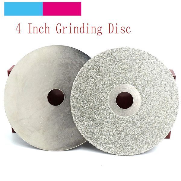 4 inch diamond coated grinding disc 36-3000# single double side flat lap wheel lapidary polishing tools for agate crystal 
4 inch diamond coated grinding disc 36-3000# single double side flat lap wheel lapidary polishing tools for agate crystal