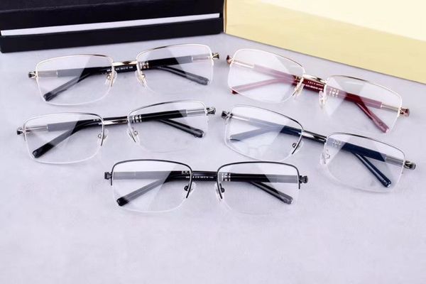 the new glasses frame 488 men's business big face wild elegant half-rimmed glasses frame with presbyopia 58-19-145, Silver
the new glasses frame 488 men's business big face wild elegant half-rimmed glasses frame with presbyopia 58-19-145, Silver
