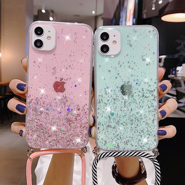 sparkle glitter strap cord chain phone necklace lanyard phone case carry cover hang for iphone 11 pro max xs max xr x 7plus 8plus 8
sparkle glitter strap cord chain phone necklace lanyard phone case carry cover hang for iphone 11 pro max xs max xr x 7plus 8plus 8