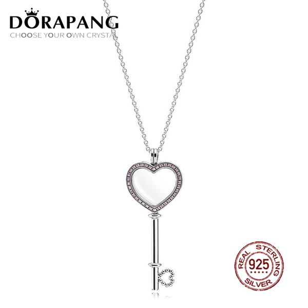 2018 valentine's day 100% 925 sterling silver pandora pink heart shaped big key floating locket for women fashion jewelry, Black
2018 valentine's day 100% 925 sterling silver pandora pink heart shaped big key floating locket for women fashion jewelry, Black