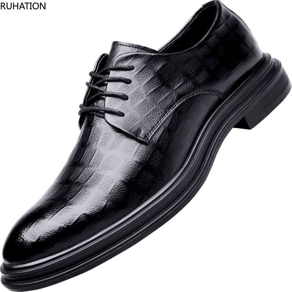 men's new business casual leather plush warm oxford for men formal pointed toe shoes, Black
men's new business casual leather plush warm oxford for men formal pointed toe shoes, Black