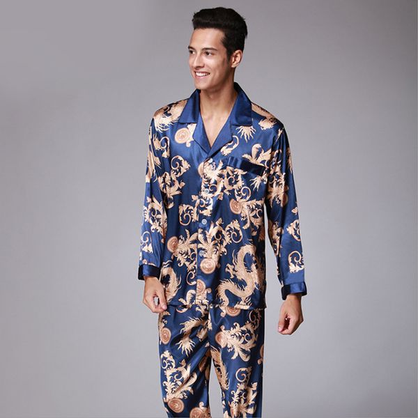 mens silk satin pajamas pyjamas set sleepwear sets loungewear dragon printing sleepwear nightwear couple 2pc and pants large size, Black;brown
mens silk satin pajamas pyjamas set sleepwear sets loungewear dragon printing sleepwear nightwear couple 2pc and pants large size, Black;brown