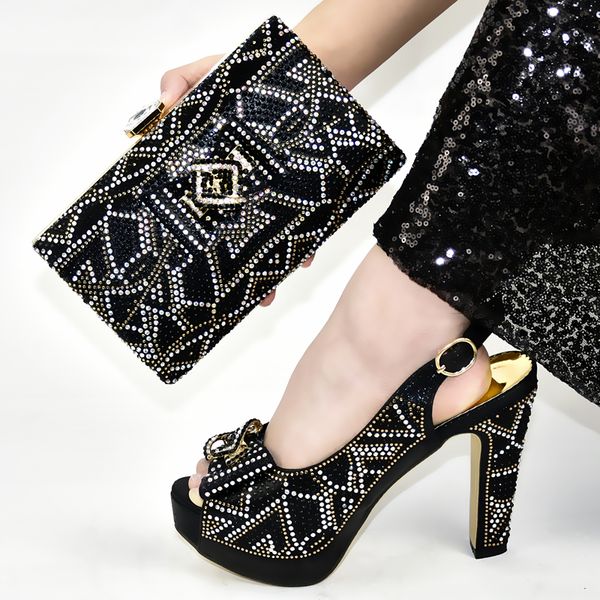 italian sandal shoes and clutches bag for aso ebi nigeria party black shoes matching bag set 2019 new design sb8446-2
italian sandal shoes and clutches bag for aso ebi nigeria party black shoes matching bag set 2019 new design sb8446-2